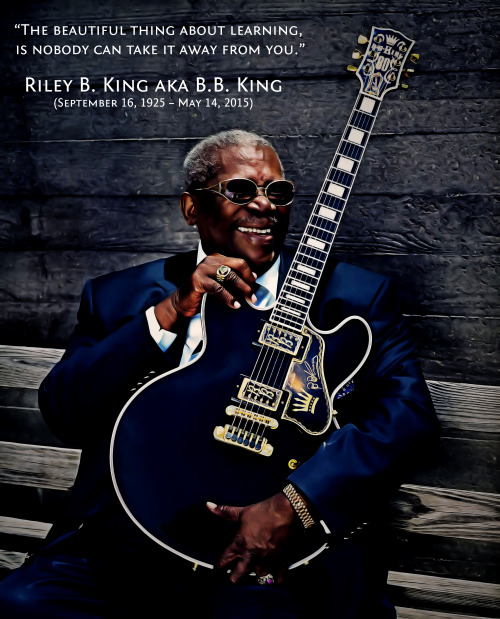 Smudge Mark — Rest In Paradise, Riley B. King Aka B.B. King