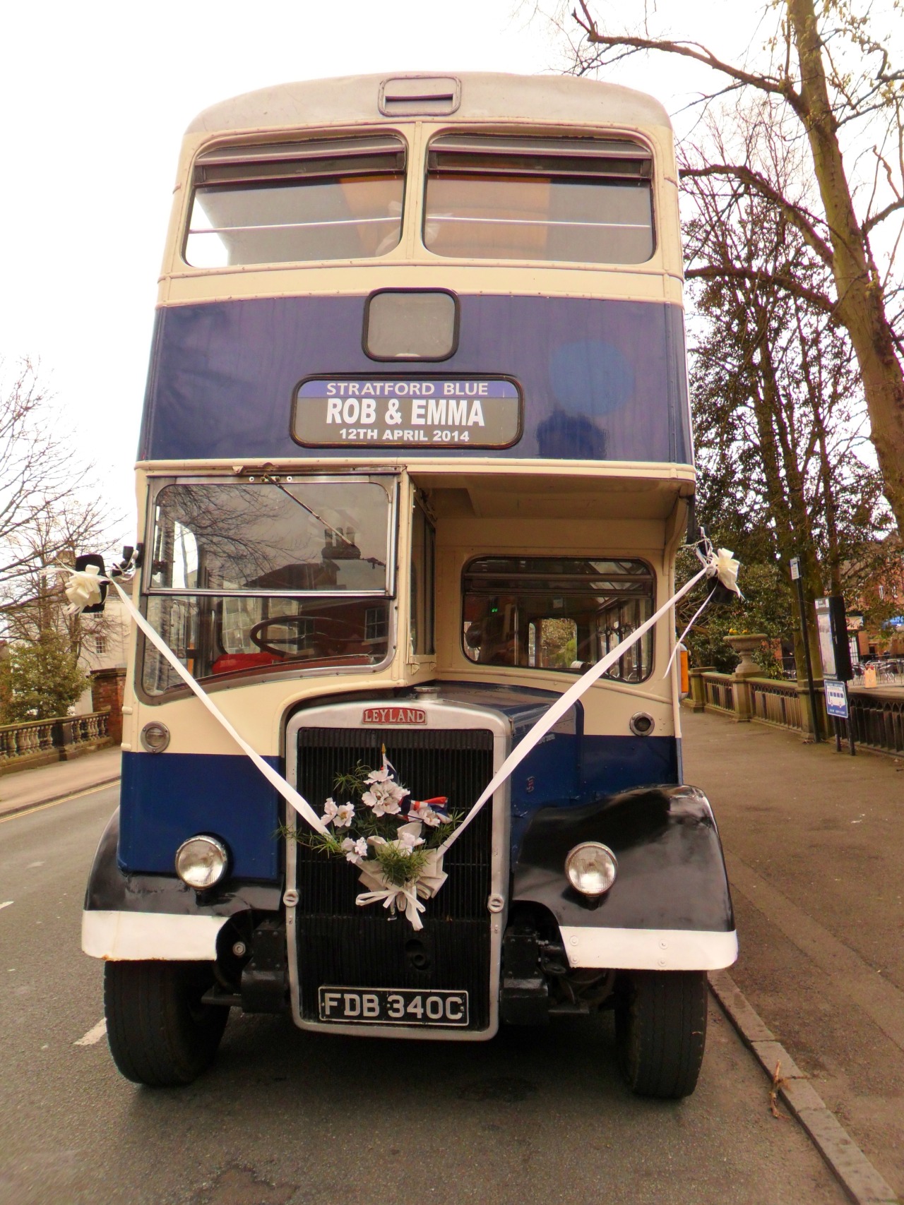 Aldridge In A Campervan Old Double Decker Bus As A Wedding