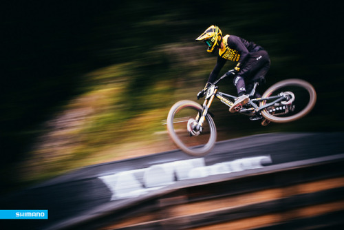 Luca Shaw at the 2018 UCI MTB World Championship