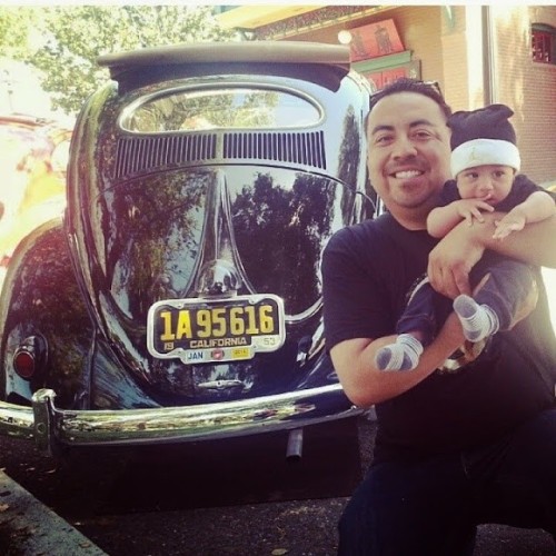 jjt1983:Me an lil jjt #tbt #ovalrag #Volkswagen #jjtfamilia...