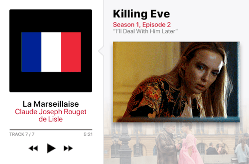 bargalaxies:KILLING EVE SOUNDTRACK — s1e02: “i’ll deal with him...