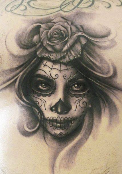 mexican sugar skull tattoo | Tumblr