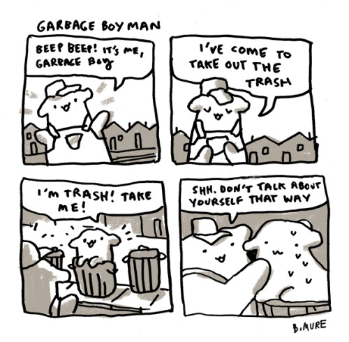 boycomics:you deserve to be RECYCLINGpatreon