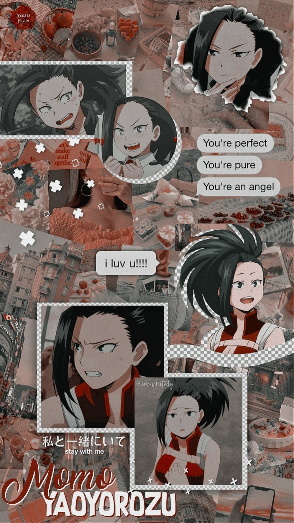 momo yaoyorozu wallpaper wallpaper sun on momo yaoyorozu aesthetic wallpapers