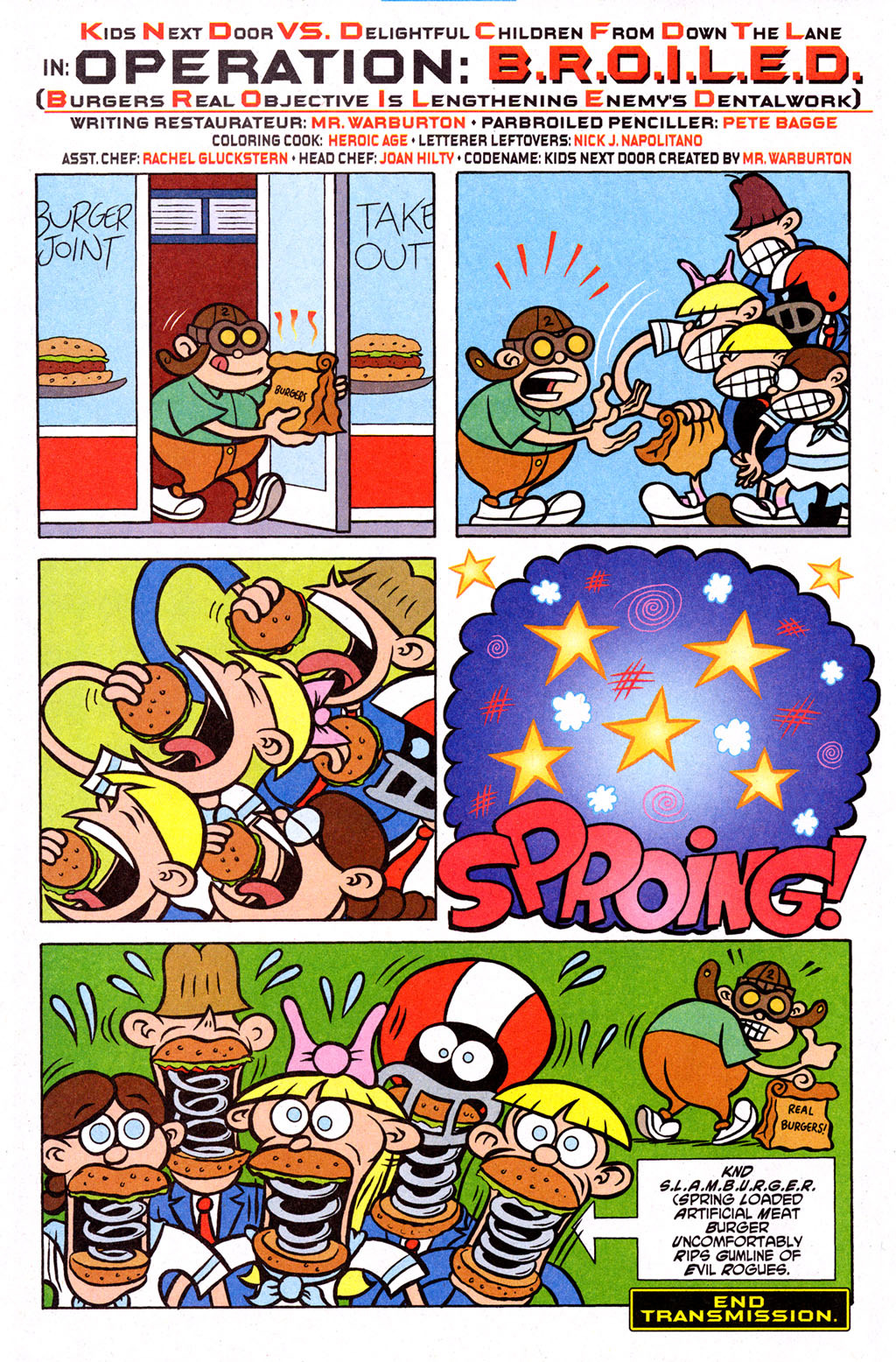 Art And Comics Blog Knd Vs Dcfdtl Operation B A K E D