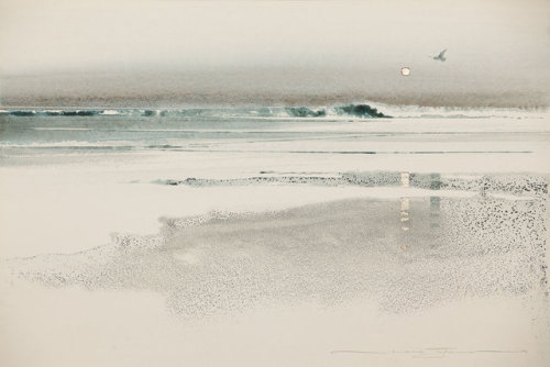 iamjapanese:Naomi Tydeman（British）Watercolour paintings  ...