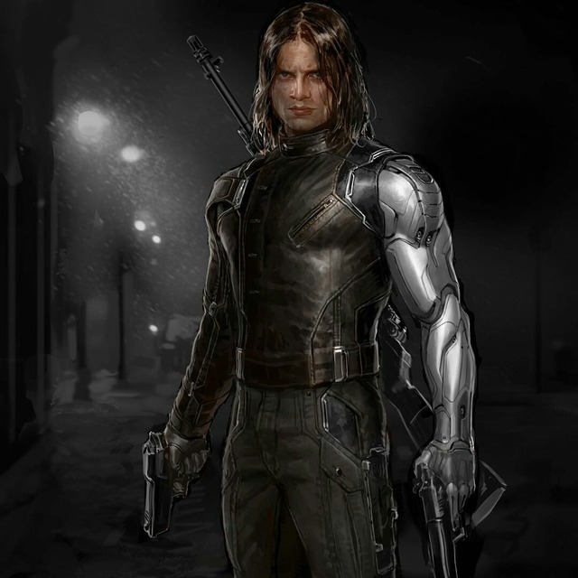 Fell Beast - Winter Soldier/Bucky Barnes concept art by Ryan...