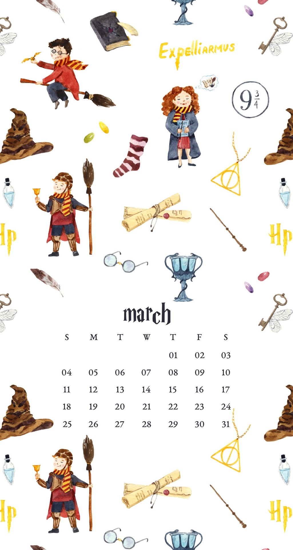 Emma S Studyblr March Harry Potter Phone Wallpapers Here Are Some