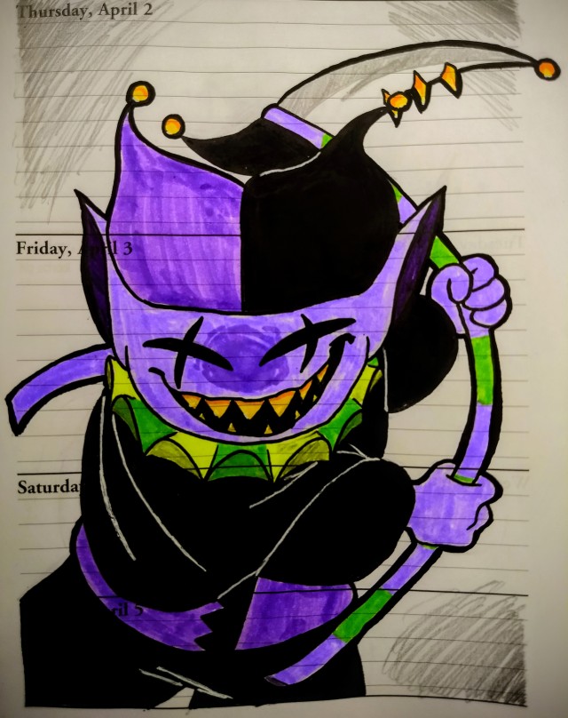 jevil fanart on Tumblr