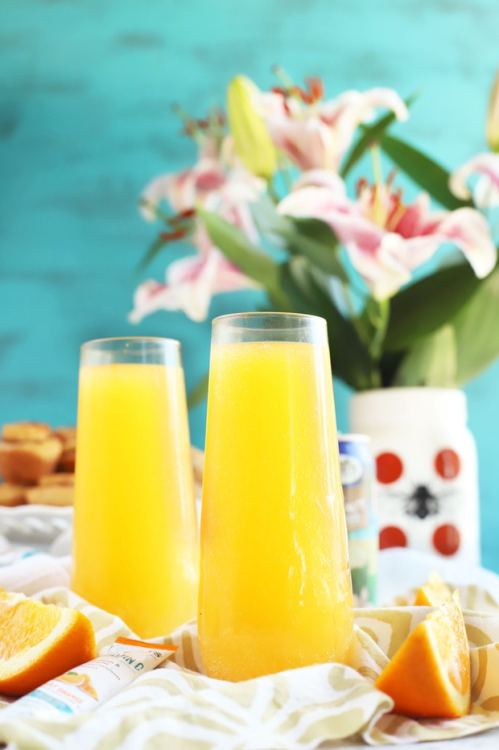 foodffs:Tropical Mimosa MocktailFollow for recipesIs this how...