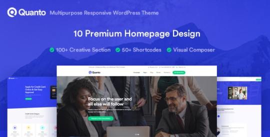 Quanto v1.1.0 – Business Responsive WordPress Theme Nulled