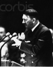 herr-adolf-hitler:Adolf Hitler giving a speech around 1942.