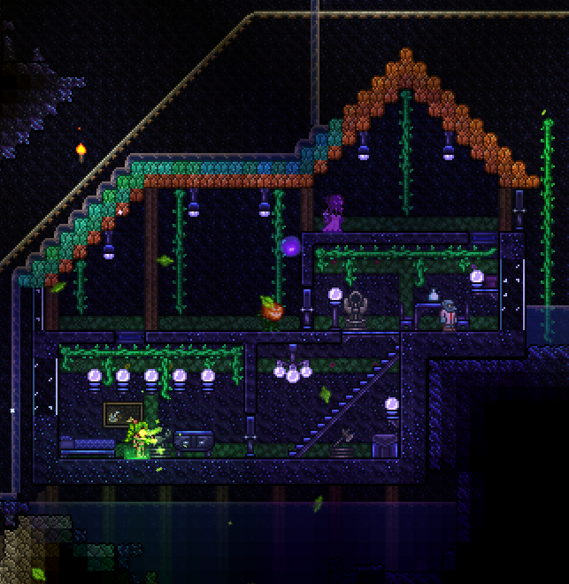 Terraria Bases And Buildings