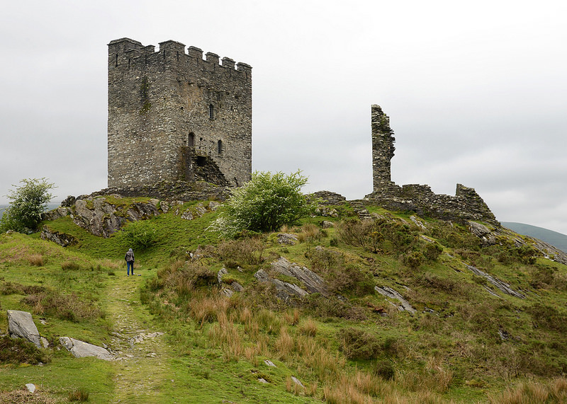 Medieval Britain — Dolwyddelan Castle (Castell Dolwyddelan) Conwy,...