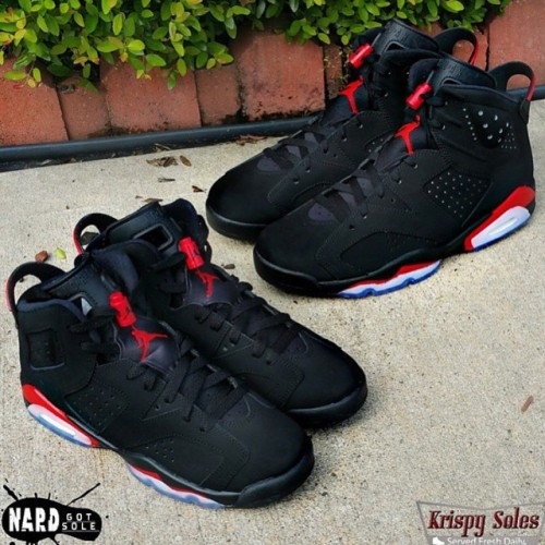 SneakHeat's Tumblr • do these Varsity Red 6’s look better than the...