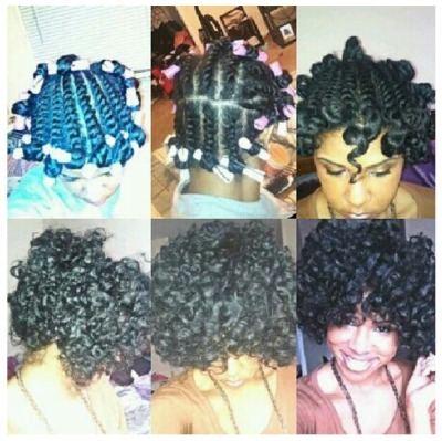 Flat Twist Roller Set Tumblr