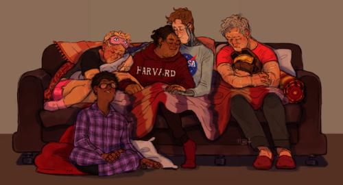 grimmmons:movie night! i got a couple of prompts (under the...