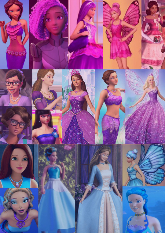 barbie princess and the popstar characters