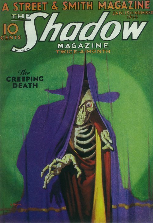 theshadowstrikes:The Shadow: ‘The Creeping Death’Original...