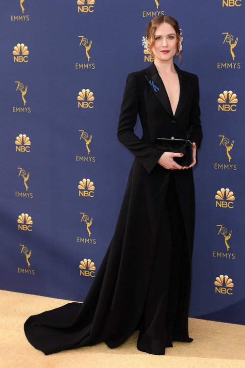 ceichler:Evan Rachel Wood at the 2018 Emmys (September, 2018)