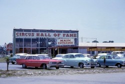 @60's cars on the street