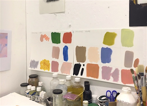 shantisheaan:Quick colour swatches, May 2016 