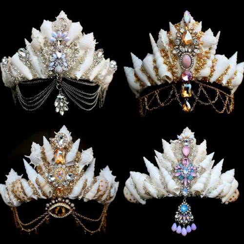 culturenlifestyle:New Dazzling Mermaid Crowns Inspired by...