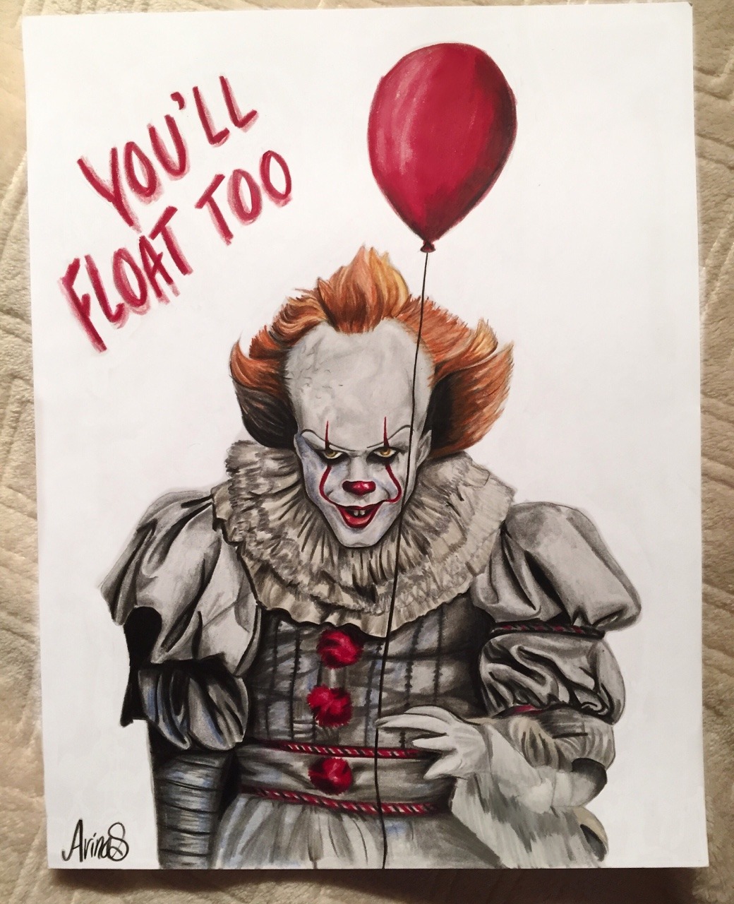 Pennywise Stuff I Guess Raven05 Pennywise Drawing I Made For