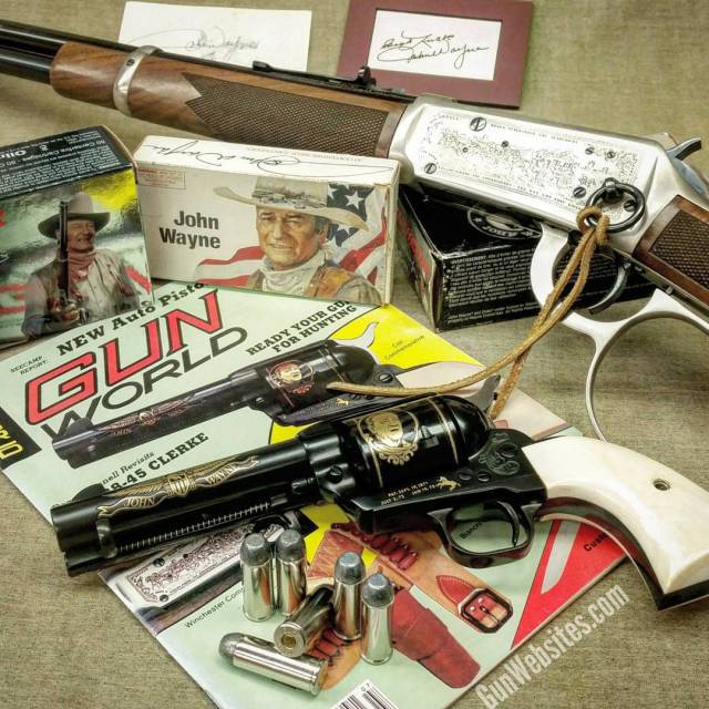 Gun Websites — John Wayne Commemorative Guns Colt...