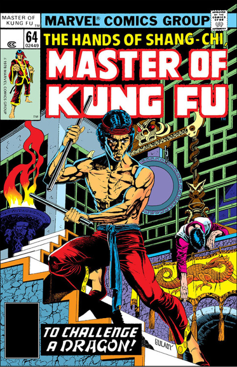 travisellisor:the cover to Master of Kung Fu (1974) #64 by...