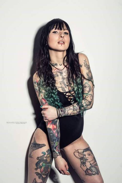 Beautiful Tattooed Woman