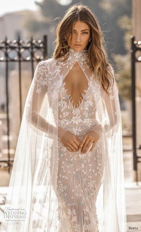 (via Wedding Dress Trends to Love in 2019: Silhouettes &...