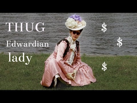 poetrylesbian:  sassqueenofallfandoms:   poetrylesbian:   I’m actually sobbing at this woman who recreated vines in Victorian clothing    She made a video of a thug Edwardian lady I was crying    Oh my GOD 