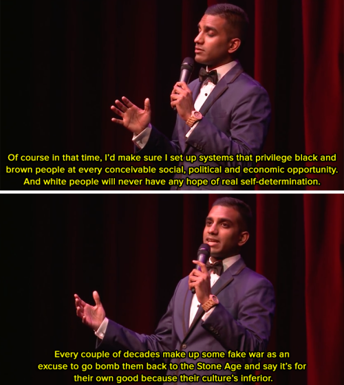 browngirlsgang:micdotcom:Watch: Comedian Aamer Rahman’s...