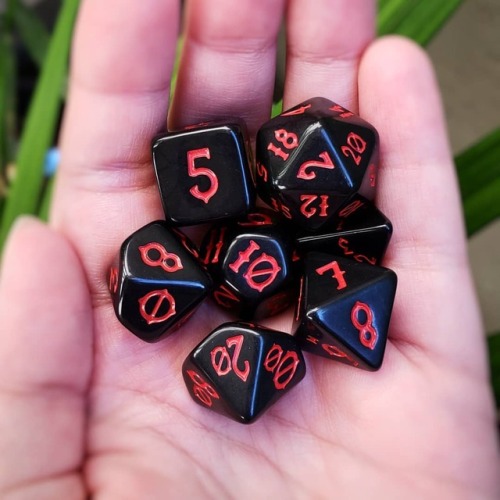 polyhedral-amorous:Diablo dice, ahh! 