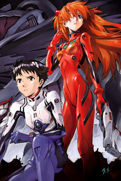 thewayilikecomix:Neon Genesi Evangelion by the always...