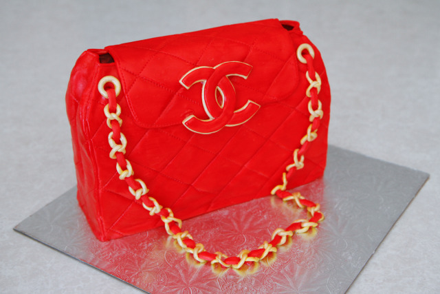 white chanel bag red interior