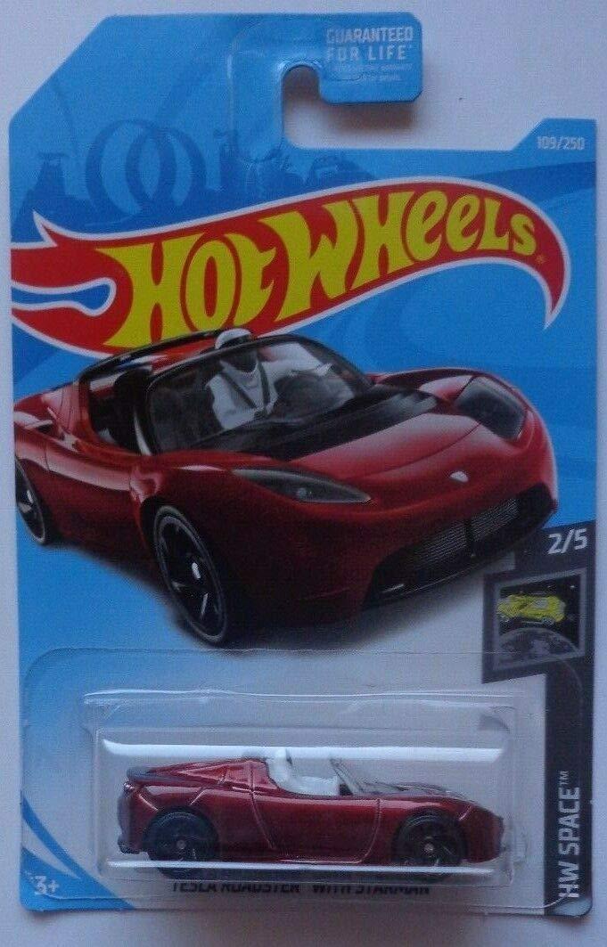 Everything Spacex Hot Wheels Tesla Roadster With Starman 164