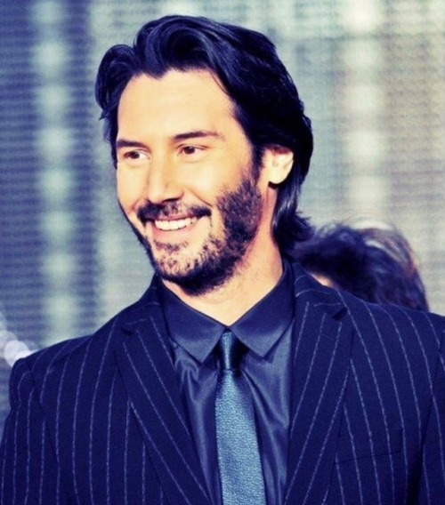 keanu reeves smiling | Tumblr