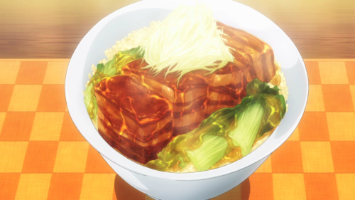 hungryleow:Dong Po Pork Curry Don from Shokugeki no Souma....