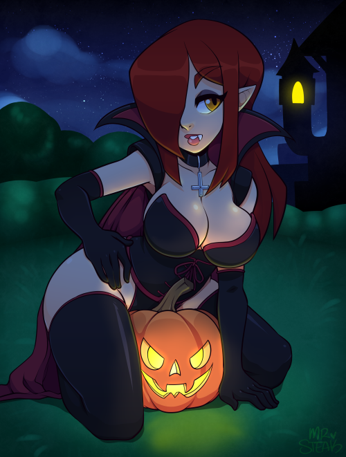 mr-steaks:Spooky Parasoul[Patreon] [Twitter]