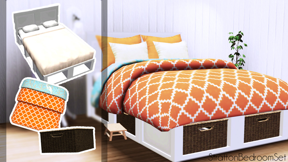 Lana Cc Finds Loubellesims Stratton Bedroom Set Download