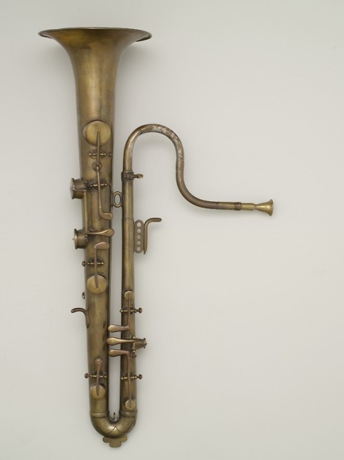 met-musical-instruments:Soprano ophicleide in B-flat by...