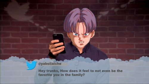 inaccurate-dbz-quotes:The cast of Dragonball read mean tweets...