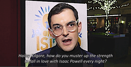 wesley taylor once on this island ooti isaac powell isaac cole powell broadwayedit broadway this was too funny i had to gif it