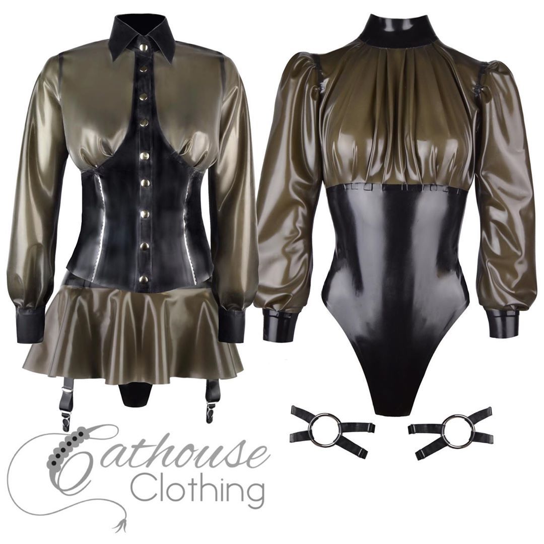 Cathouse Latex Gathered Translucent Latex Is So Pretty 😻 Pieces