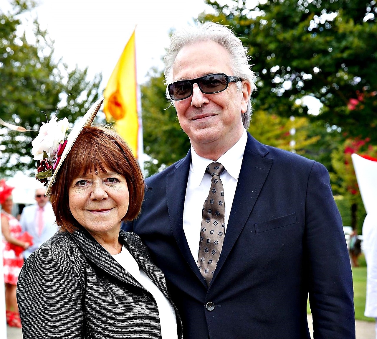 Alan Rickman — Rima Horton & Alan Rickman Alan Rickman met Rima...
