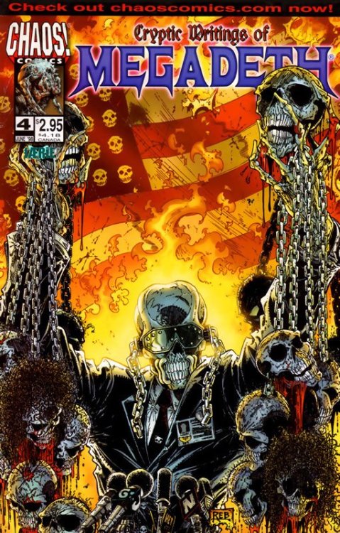 wild-coffee:Cryptic Writings of Megadeth Chaos! Comics. ...