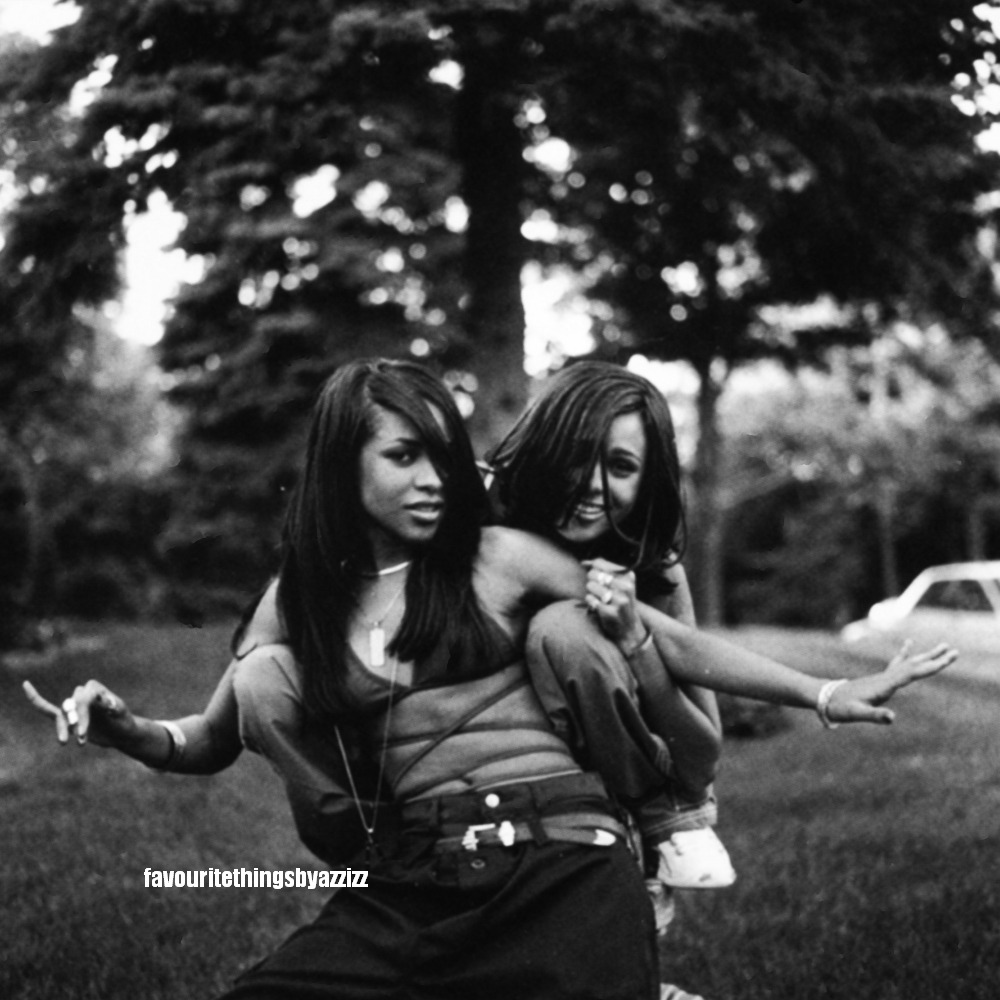 Favourite Things — Aaliyah and Kidada Jones photographed by Jason...