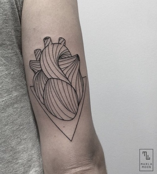 chest tattoo on Tumblr